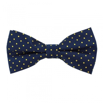 Blue Polka Dot Tie | Mens Blue Tie with Polka Dots - Gents Shop